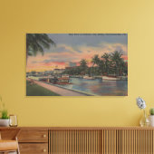 フィートローダーデールFL – ニューリバービュー&アンドリュース キャンバスプリント (インサイチュ (リビング))