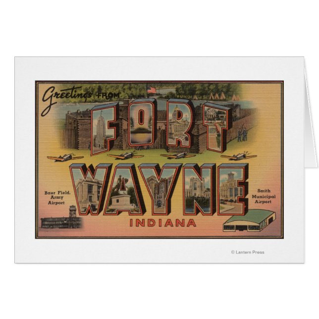 フィートWayne, Indiana – ラージ・レター・シーン2 (正面横)