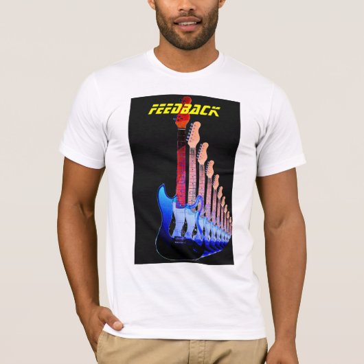 フィードバックのTシャツ Tシャツ (正面)