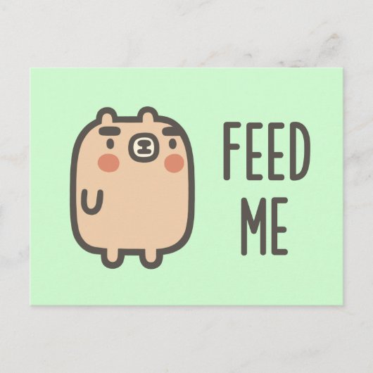 フィード・ミー ポストカード (正面)