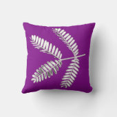 フィーバーツリー葉ズブランチクッション装飾用クッション クッション (裏面)