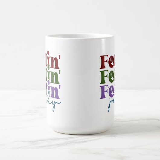 フィーリンすてきコーヒーマグ コーヒーマグカップ (中央)
