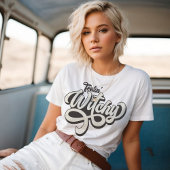 フィーリンウィッチーレトロスタイルカスタムカラーTシャツ Tシャツ