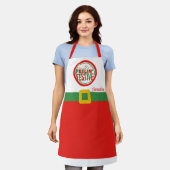 フィーリンフェスティバルホリデーシーズン エプロン (着用した状態)
