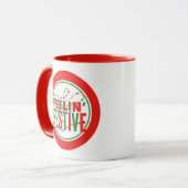 フィーリンフェスティバルホリデーシーズン マグカップ (正面左)