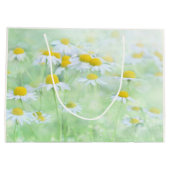 フィールドかわいらしデイジーの誕生日 ラージペーパーバッグ (裏面)