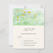 フィールドかわいらしデイジー 出欠カード (正面)