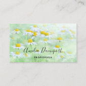 フィールドかわいらしデイジー 名刺 (正面)