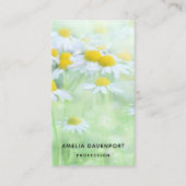 フィールドかわいらしデイジー 名刺 (正面)