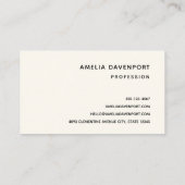 フィールドかわいらしデイジー 名刺 (裏面)