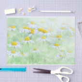フィールドかわいらしデイジー 薄葉紙 (クラフト)