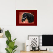 フィールドでの放牧 – ポスター (ホームオフィス)