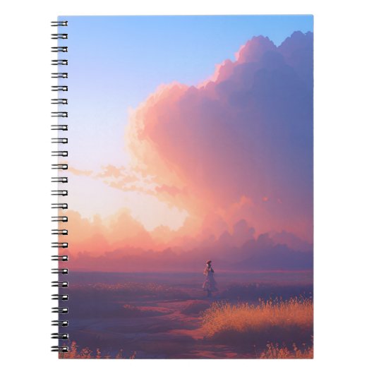 フィールドでの朝 ノートブック (正面)