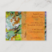 フィールドで、カラフル名刺テンプレート 名刺 (裏面)