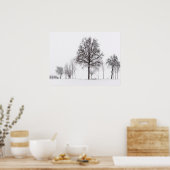 フィールドのまわりにの拡大 |ピエモンテ,イタリア ポスター (キッチン)