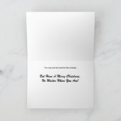 フィールドのクリスマス。 シーズンカード (内部)