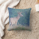 フィールドのホワイトテールディアプロファイル クッション (ブランケット)