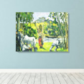 フィールドのライフ, c.1875 (キャンバス上の油) キャンバスプリント (インサイチュ (ウッドフロア))