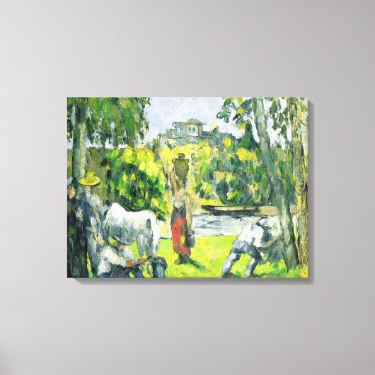 フィールドのライフ, c.1875 (キャンバス上の油) キャンバスプリント (正面)