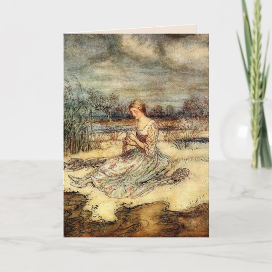 フィールドのレディ空白のー全大事な行事カード サンキューカード (正面)