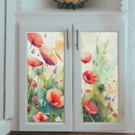 フィールドの切り離し内のポピー 薄葉紙