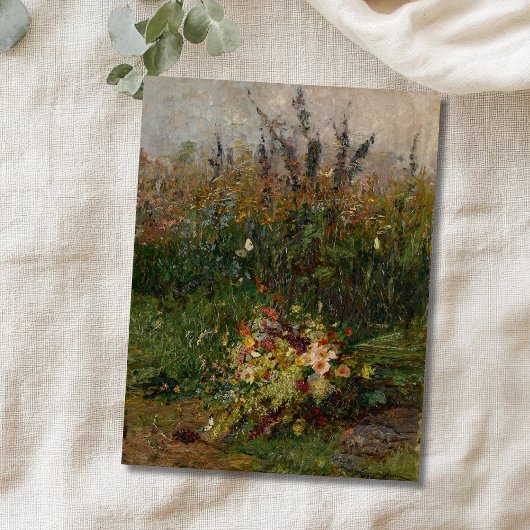 フィールドの夏の花 ポストカード