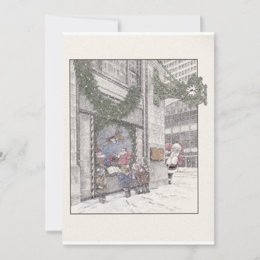 フィールドの平原のクリスマス メモリー ハoliday Card シーズンカード (正面)
