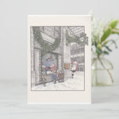 フィールドの平原のクリスマス メモリー ハoliday Card シーズンカード (スタンド正面)