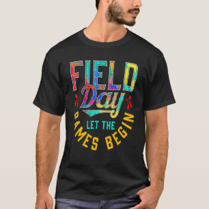 フィールドの日ゲームのマッチングを開始する先生S Tシャツ