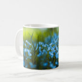 フィールドの春の花 コーヒーマグカップ (正面左)