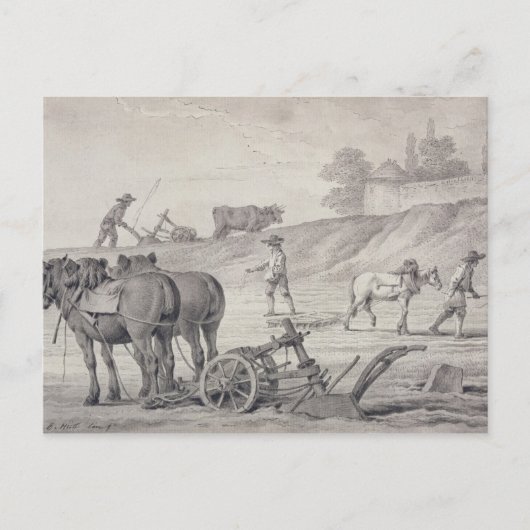 フィールドの耕し ポストカード (正面)