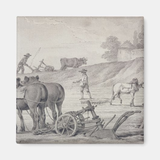 フィールドの耕し マグネット (正面)