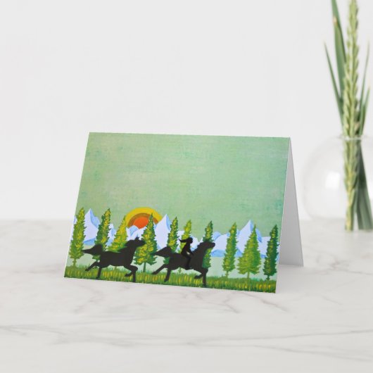 フィールドを通じて カード (正面)