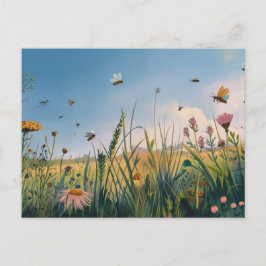 フィールドアバ絵を描ズのはがき ポストカード