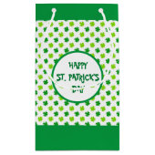 フィールドオブグリーンクローバー抱き枕 スモールペーパーバッグ (裏面)