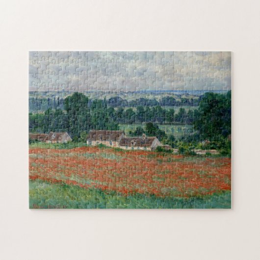 フィールドオブポピズギヴェルニーモネファインアート ジグソーパズル (横)