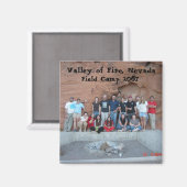 フィールドキャンプ2007 マグネット (正面/裏面)