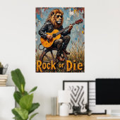 フィールドコンサート:ライオンの賛歌 ポスター (ホームオフィス)