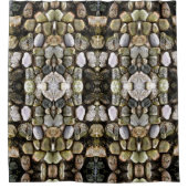 フィールドストーンフィールド石、岩動揺して、石 シャワーカーテン (正面)