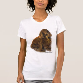 フィールドスパニエル犬アートギフト Tシャツ
