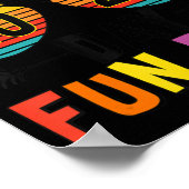 フィールドデイおもしろいデイ2022サングラスキッズボーイズガール ポスター (角)