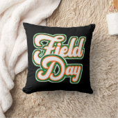フィールドデイオレンジフィールドデイゲームアダルト先生 クッション (ブランケット)