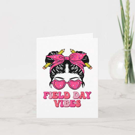 フィールドデイシャツ先生キッズフィールドデイ2024 カード (正面)