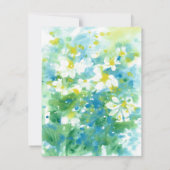 'フィールドデイジー抽象芸術' 招待状 (裏面)