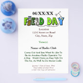 フィールドデイハムラジオプロモーションフライヤー チラシ (シングル)