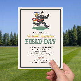 フィールドデイバチュラーパーティ招待状 招待状