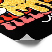 フィールドデイビベススマイル顔先生キッズハッピーファイル ポスター (角)