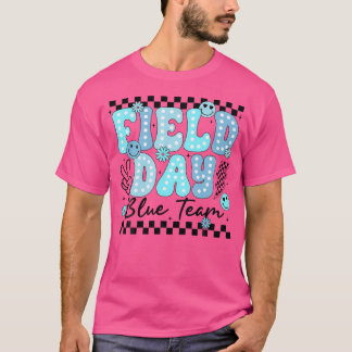 フィールドデイブルーチームカラーフィールドトリップチームゲームCom Tシャツ