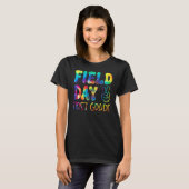 フィールドデイ1年生先生学生おもしろいD Tシャツ (正面フル)