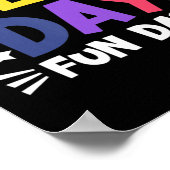 フィールドデイ2022フィールドトリップおもしろいデイ男の子ガールズスタッデ ポスター (角)